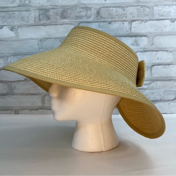 Woman's Packable Wide Brim Sun/Beach Hat - Picture 2 of 7